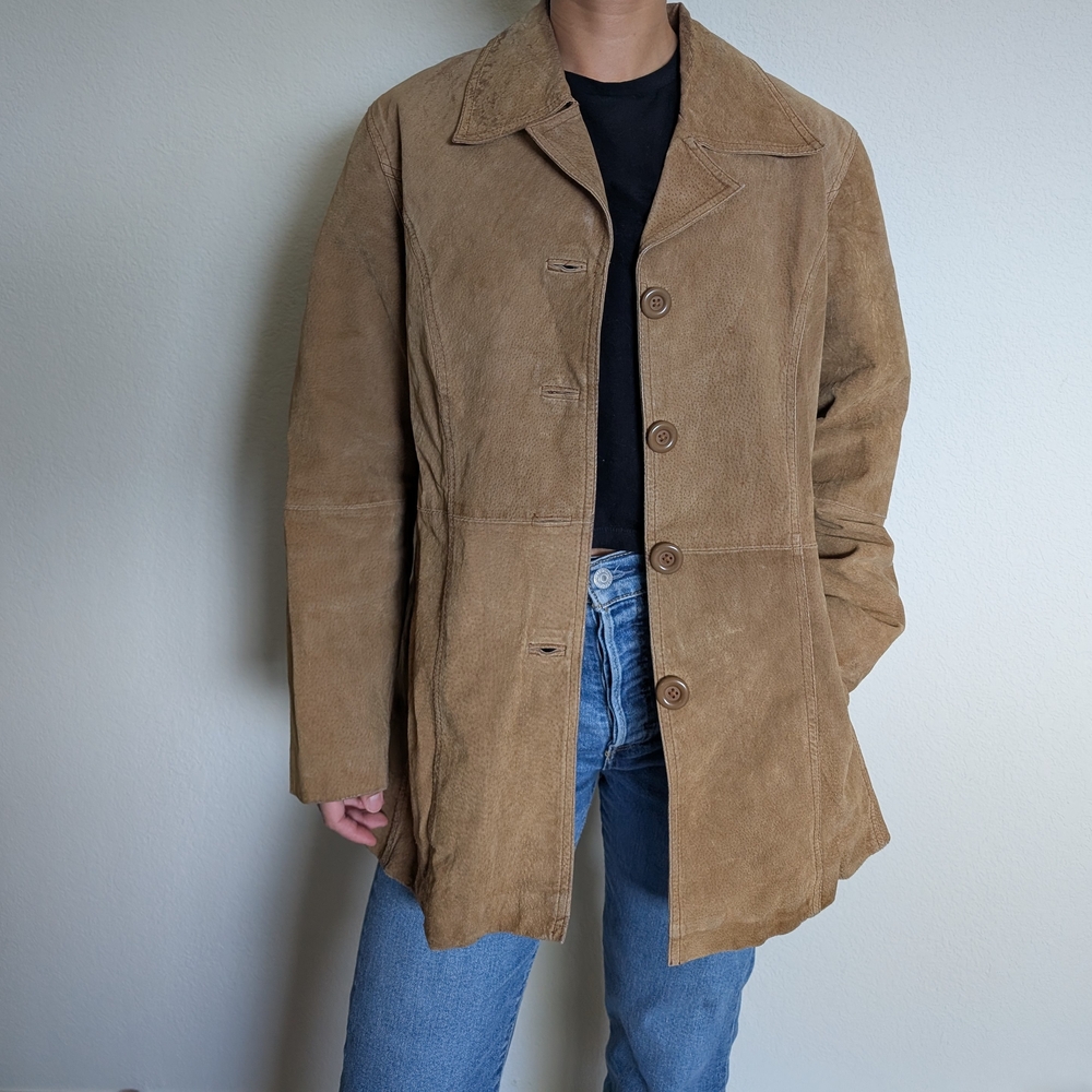 Tan Suede Jacket